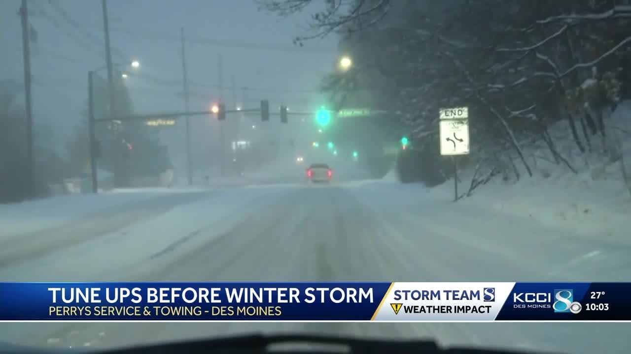 Des Moines crews, Iowa DOT urge prep as post-Thanksgiving snowstorm nears