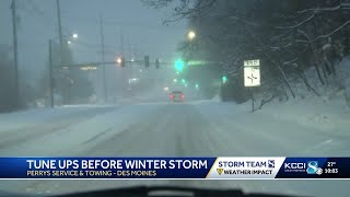 Des Moines crews, Iowa DOT urge prep as post-Thanksgiving snowstorm nears