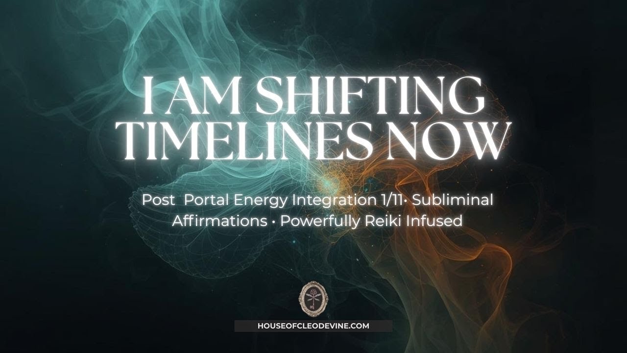 I AM Shifting Timelines As You Listen✨ Reality Shifting 1/11 Portal 2026 (Quantum Leap Affirmations)