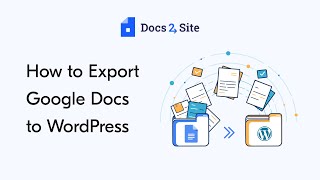 How To Export Google Docs To Wordpress