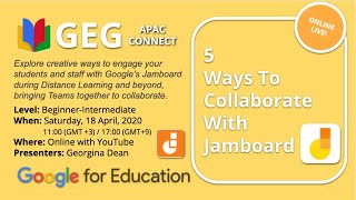 5 Creative Ways to Collaborate with Jamboard!