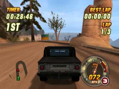 Hummer Badlands (PS2 Gameplay)