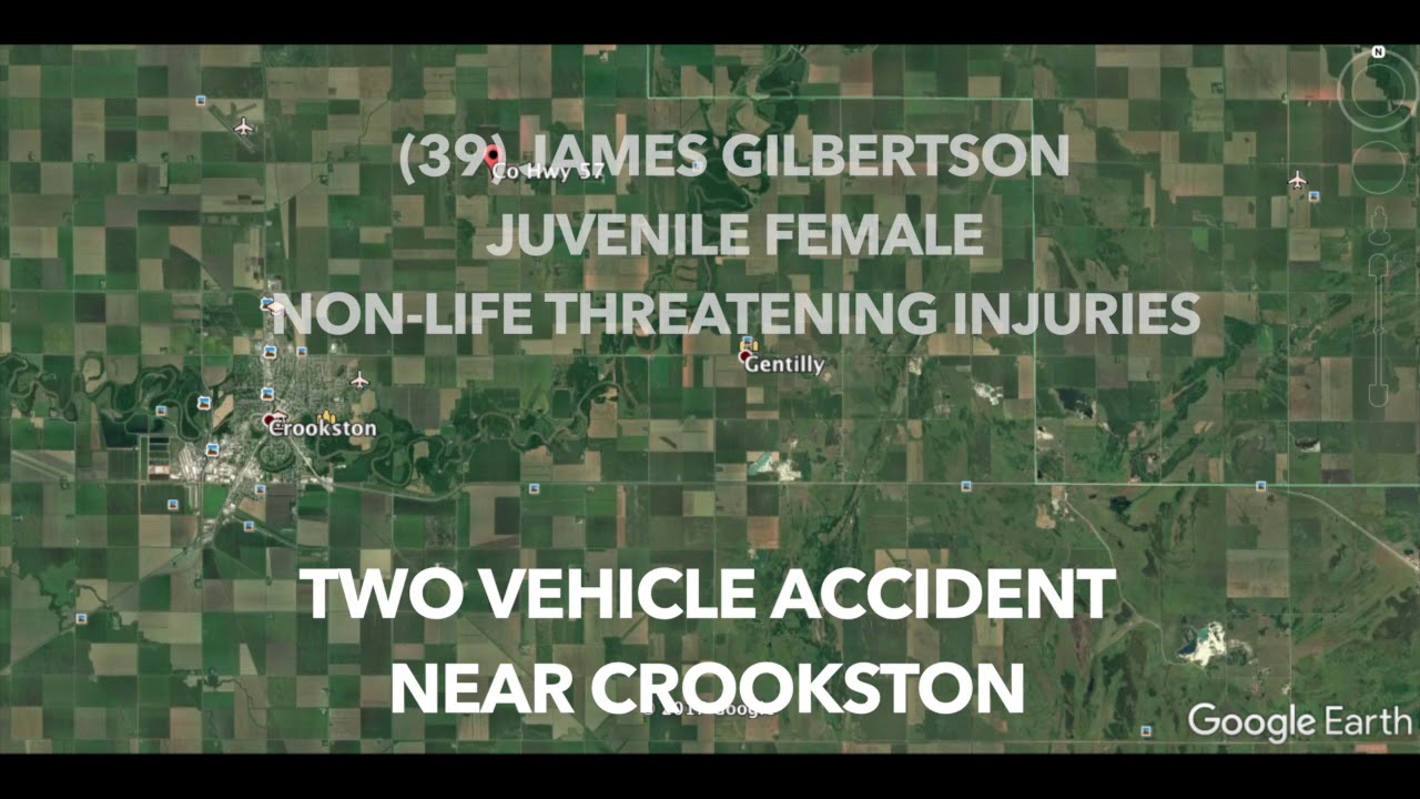 Two Vehicle Accident Near Crookston Monday Night YouTube