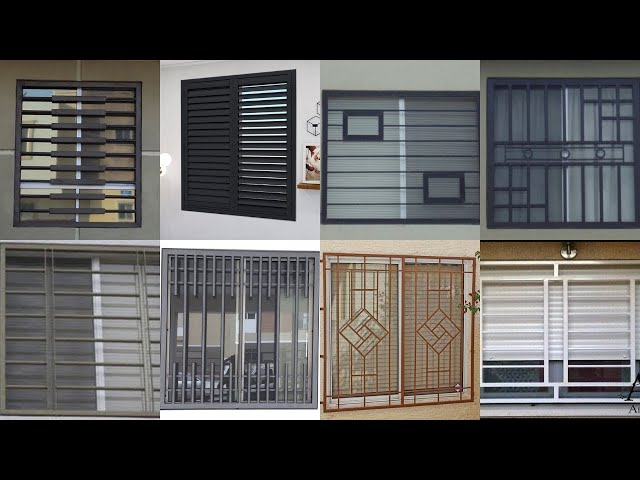 40 diseños de rejas para puertas y ventanas 2024