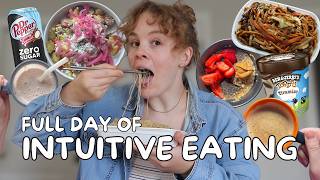 What I Eat in a Day with No Food Rules (Chinese takeout + veggies from my garden + homemade soup)