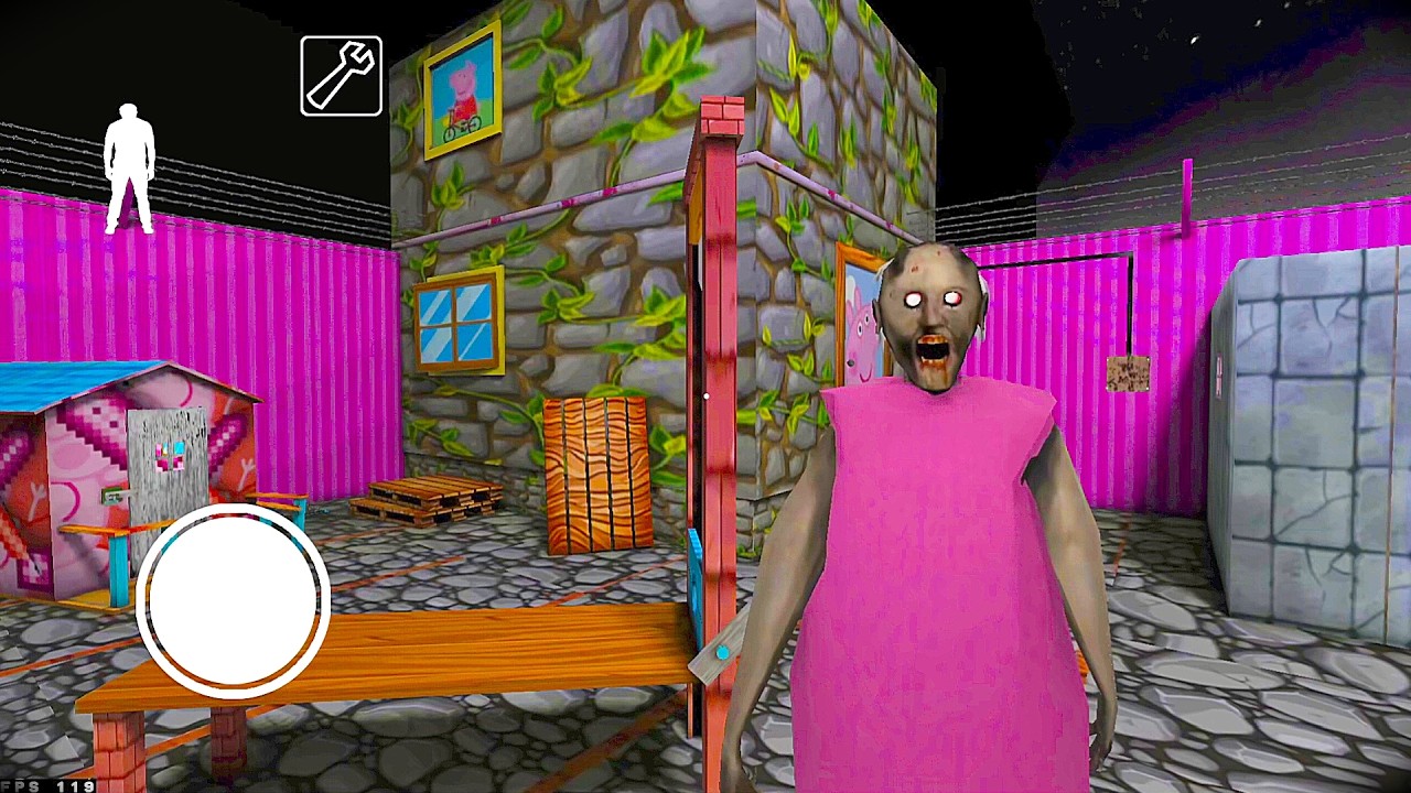 Peppa Pig Granny Escape In Hard Mode 😱 EP-2 #granny #grannyhorrorgame #gaming #horrorgame #gameplay