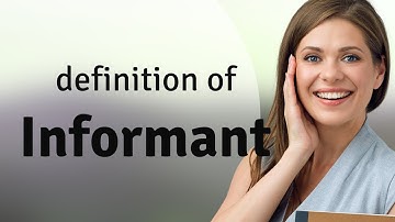 Informant | definition of INFORMANT