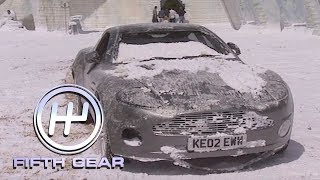 Behind the scenes of James Bond's Aston Martin stunts | Fifth Gear Classic