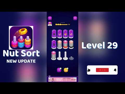 Nut Sort Level 29 preview