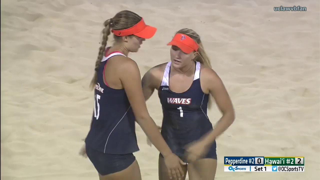 Pepperdine at Hawai'i - NCAA Women's Beach Volleyball (April 9th 2017)