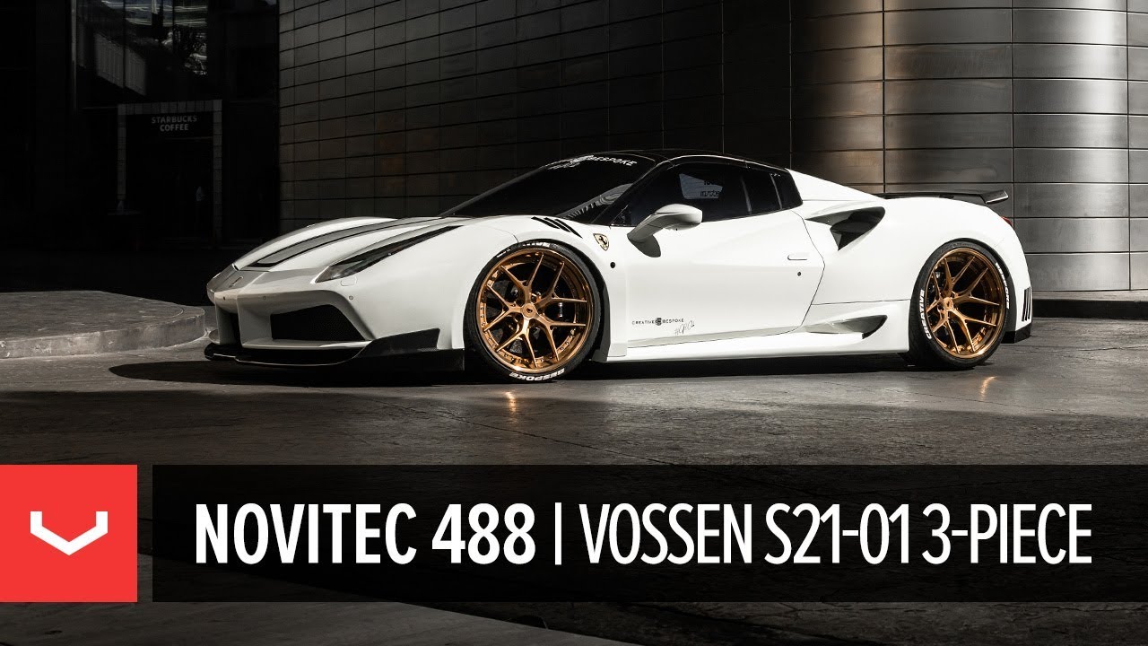 Ferrari Novitec N-Largo 488 GTB | Creative Bespoke | Vossen Forged S21-01 3-Piece Wheels