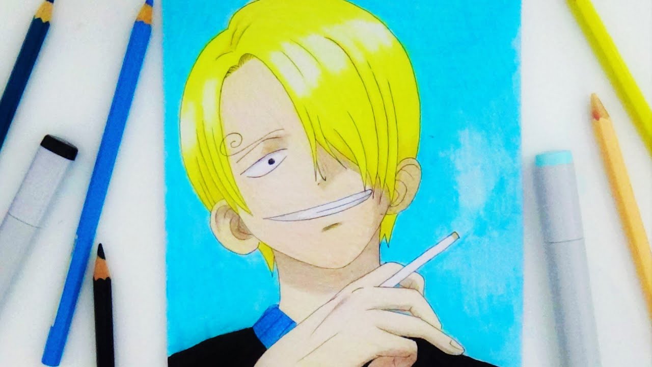 Speed Drawing Sanji Drawing Sanji One Piece Hd Youtube