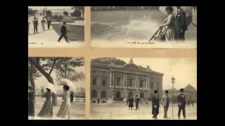 Vintage Geneva Switzerland Print – Promenade de la Treille 1900s