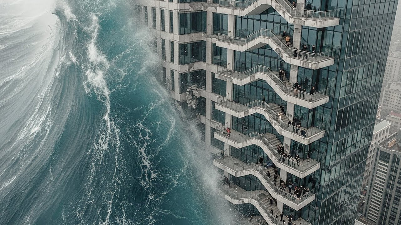 Asteroid Falls in Antarctica Causing Instant Melting of Ice and Gigantic Tsunamis