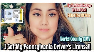 I Got My Pennsylvania Drivers License | Berks County Shillington Reading PA DMV How To Pass!