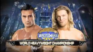 WWE Wrestlemania 27 Match Card V4 (HD)