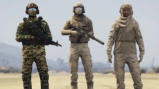 GTA 5 Online - Military Outfits after Cayo Perico Update