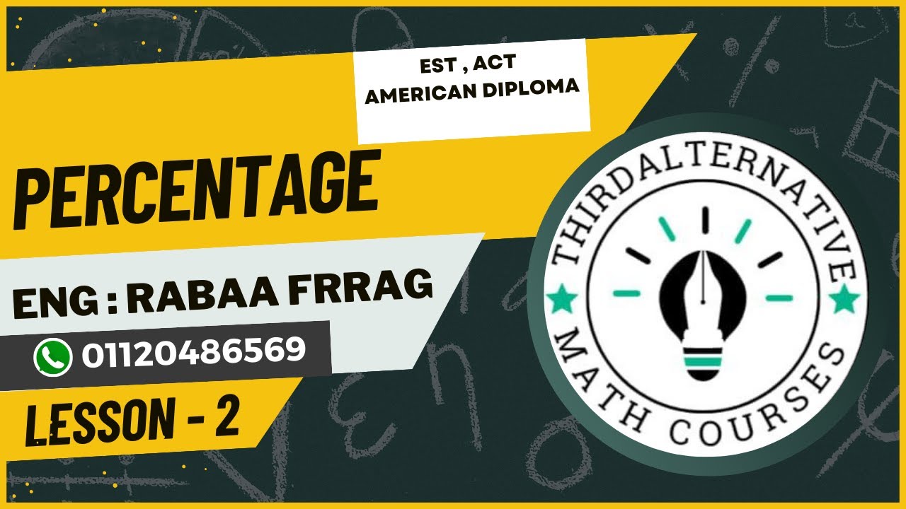 percentage   math  for American diploma