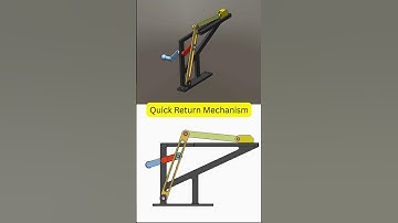 Quick Return Mechanism 3D working #like #subscribe #channel #automobile