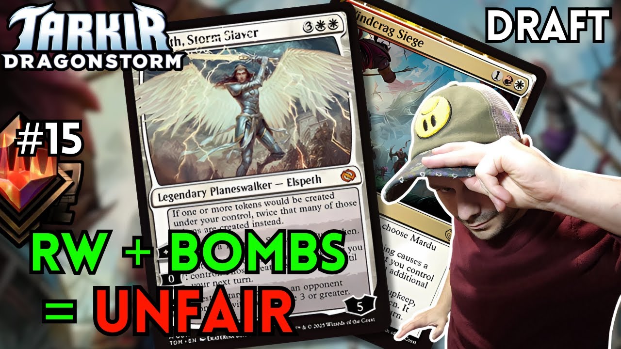 RW Aggro + Bombs = Unfair | Tarkir Dragonstorm Draft | MTG Arena