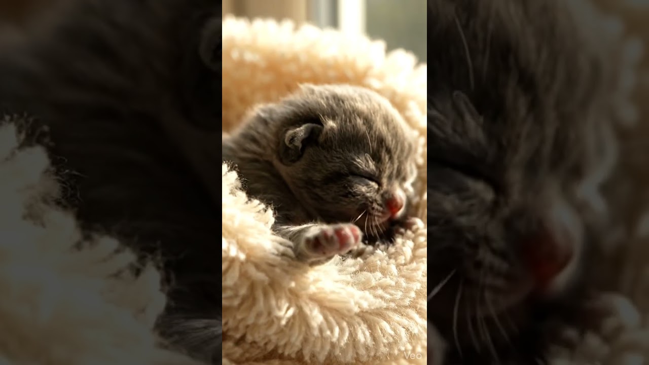 This Sleepy Little Kitten Will Melt Your Heart 💤🐱
