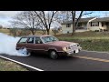 Christmas burnout in the wiggle wagon