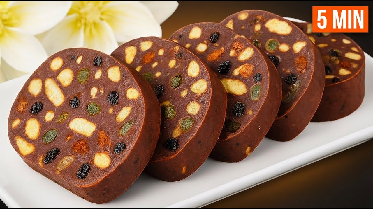 УдИвИтельный!  Быстрый И простой рецепт десерта без выпечкИ!  Шоколадный десерт ЗА 5 мИнут!