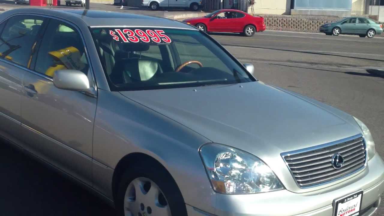 St Utah Used Cars 2001 Lexus LS 430 YouTube