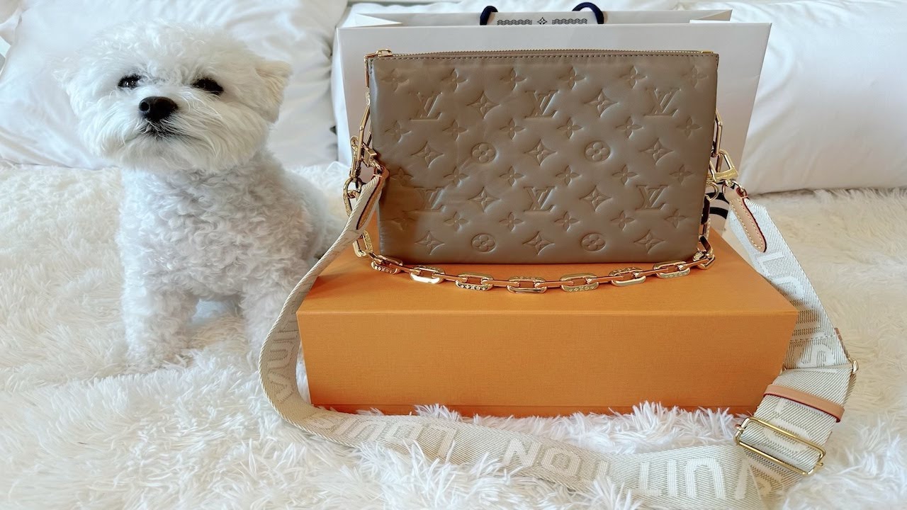 Unboxing the Louis Vuitton Coussin PM in Taupe! 