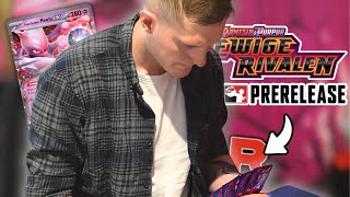 MEIN ERSTES Pokémon Prerelease Turnier mit Ewige Rivalen 😎 Mein Deck + Booster Opening