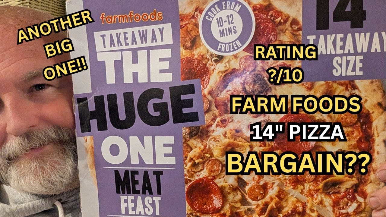 Is This £3.49 Pizza Better Than Takeaway?! | Farm foods Meat Feast 14 ...