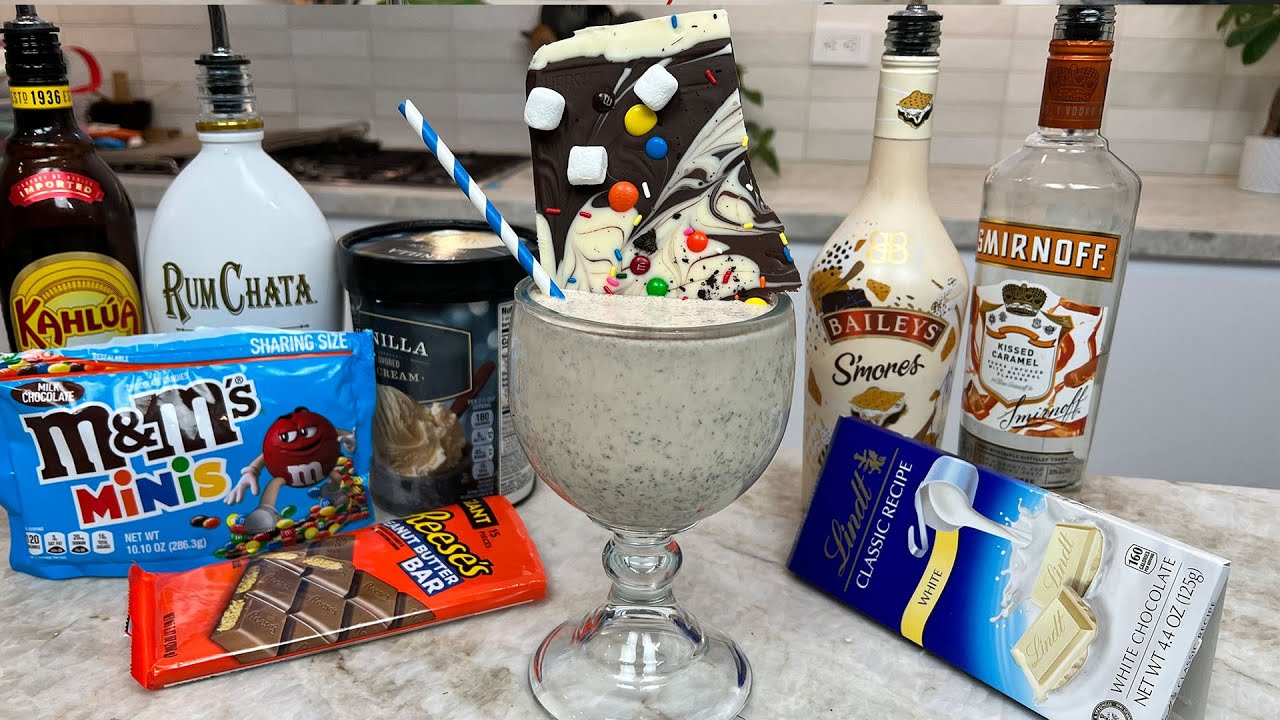Chocolate Candy Bar Milkshake