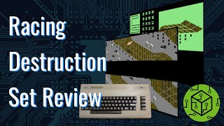 Racing Destruction Set, Electronic Arts | Commodore 64 Game Review