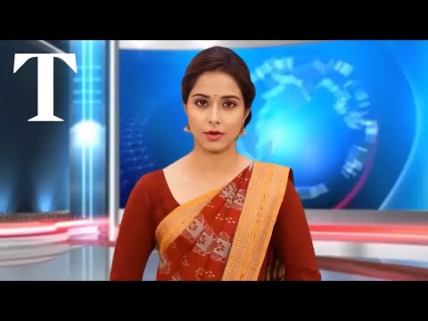 Indian TV news channel premieres first AI presenter