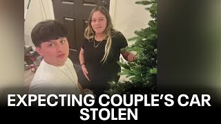 Fremont couple's car stolen with newborn's essentials and gifts inside | KTVU