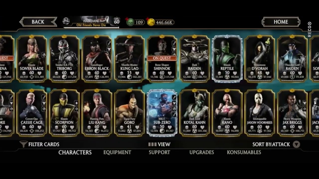 MORTAL KOMBAT SKARLET MK11 DIAMOND PACK OPENING WITH REWARDS AND UPGRADING MY COLLECTION