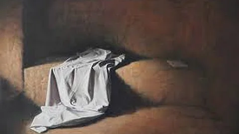 O significado do lenço dobrado de Jesus