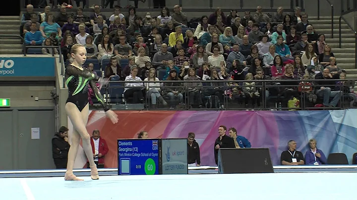 GEORGINA CLEMENTS - FLOOR - 2013 British Champs - ...