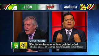 Ramos Rizo: Gol de León es válido pese a haber dos balones,  &#39;Eso es de primaria&#39;
