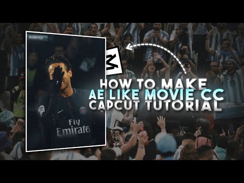 Capcut || AE Like Movie CC Tutorial || AE Inspired Movie - Football CC Tutorial in Capcut ||