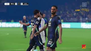 🔴LIVE : Brazil vs Haiti | World Cup 2026 - Round 2 | Full Match Simulation & Prediction PES 21