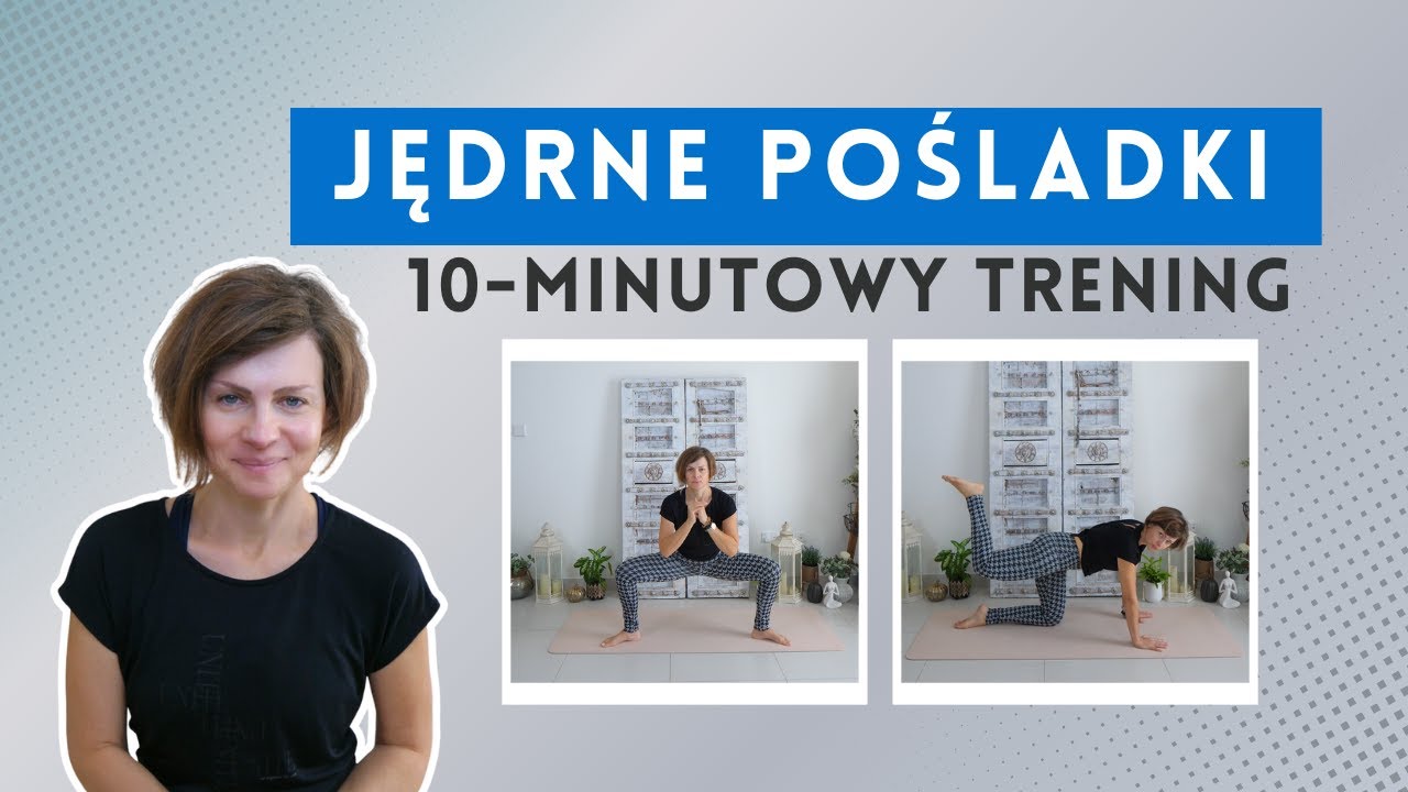 10-minutowy trening na mocne pośladki – szybki i skuteczny zestaw
