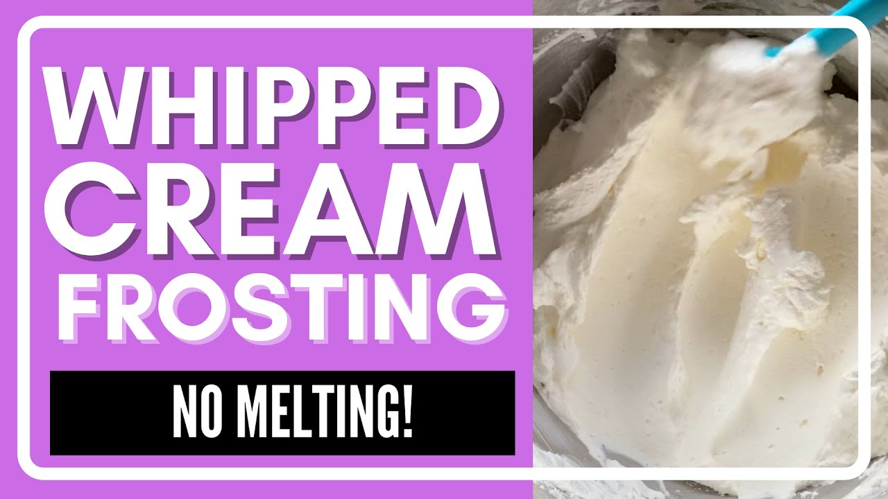 Easy 5 minute 4 Ingredient Recipe for Stabilized Whipped Cream