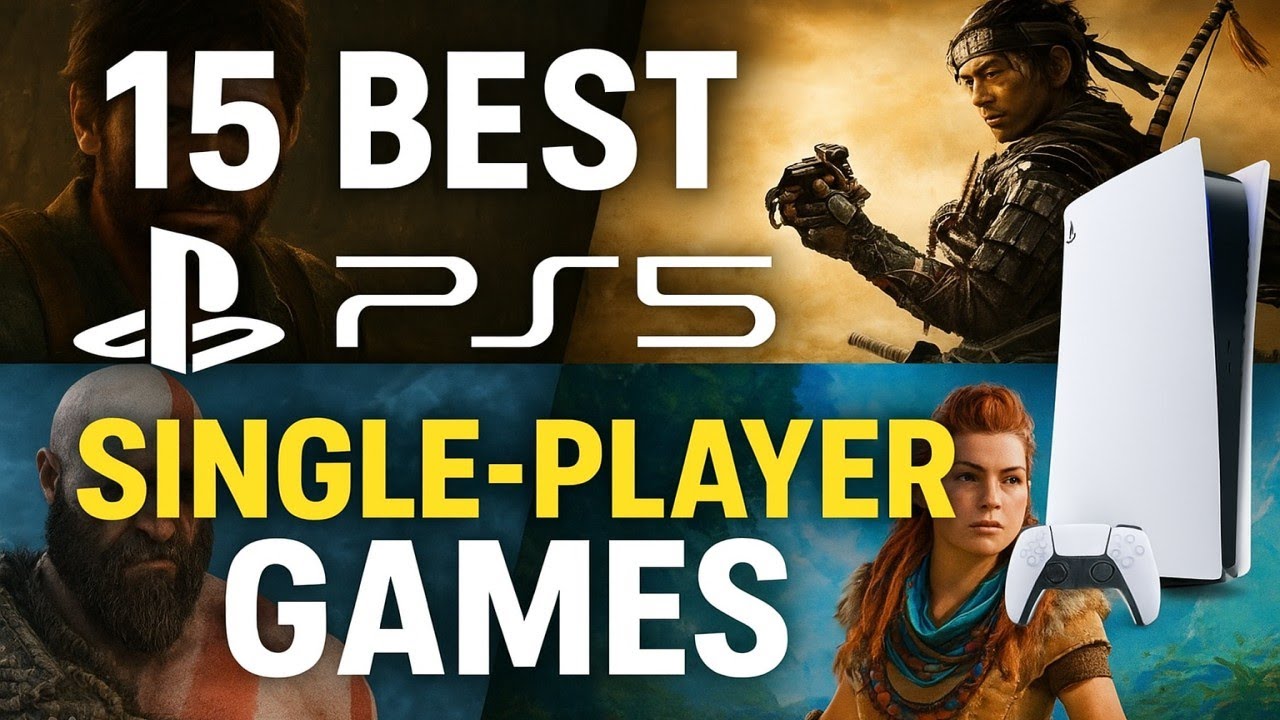 15 BEST PS5 Single-Player Games You NEED to Play in 2025