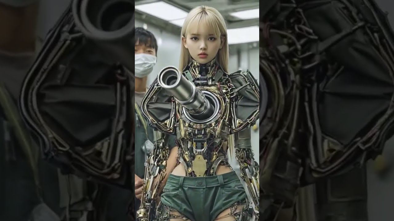 Blonde Military Robot Shocks Engineers In Futuristic Lab Allnnovation