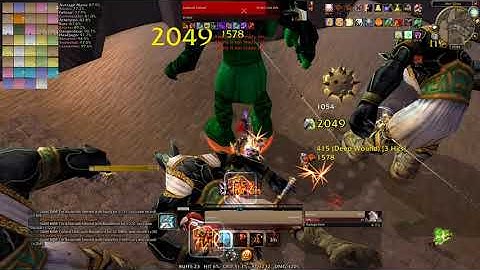 2H Fury (Slam) - UTB proc example (WoW Classic)