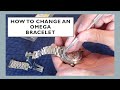 How To Remove/Change an Omega Bracelet (Planet Ocean)