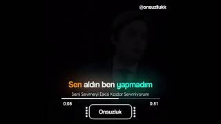 Sen Aldın Ben Yapmadım..