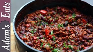 British chilli con carne | how to make chili con carne