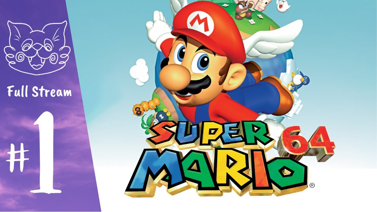 Super Mario 64 #1 | Full Stream · Twitch · Jan 1, 2026 | S&RV